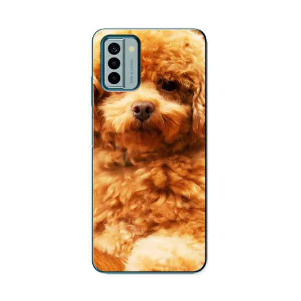Чохол з принтом «Цуценя Бішон» для Nokia G22