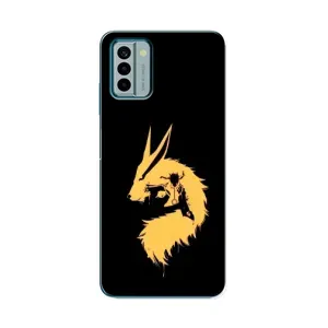 Naruto Anime Чохли для Нокіа G22 (AlphaPrint) (силует Курама Наруто)