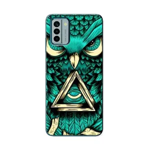 Чохол з пташками на Nokia G22 (VPrint) (Сова з оком)