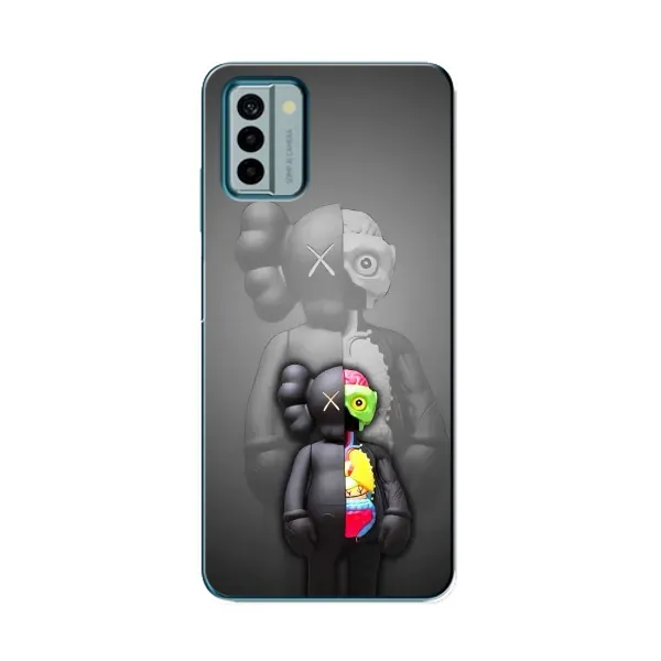Чохол з принтом «Тіло Bearbrick» для Nokia G22