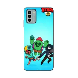 Чехлы Brawl Stars для Nokia G22 (AlphaPrint) (Тріо героїв)
