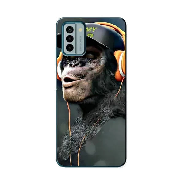 Чехол с принтом «В наушниках» для Nokia G22
