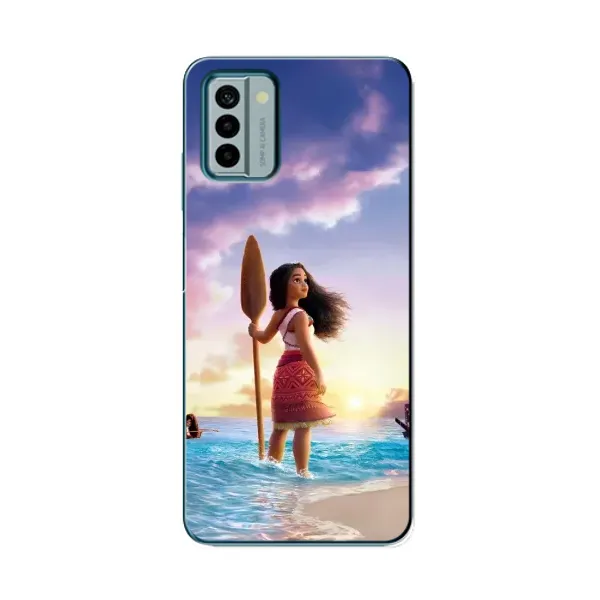Чохол з принтом «Моана з веслом» для Nokia G22