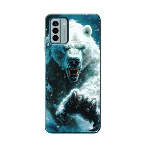 Чохол з картинкою 'Хижаки' для Nokia G22 (Полярний ведмідь)
