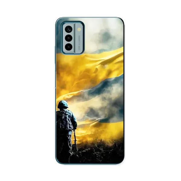 Чехол с принтом «Война» для Nokia G22