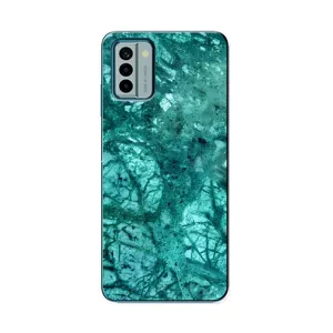 Мраморний чехол на Nokia G22 (VPrint) (Зелений мрамор)