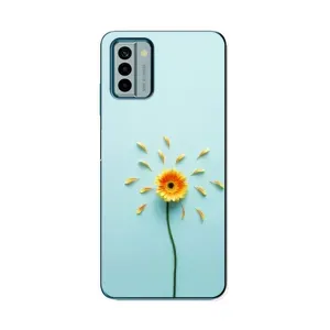 Чохли з квітами для Nokia G22 (VPrint) (Жовта квітка)