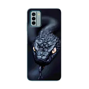 Чохол з картинкою 'Хижаки' для Nokia G22 (Чорна змія)
