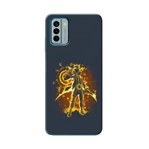 Naruto Anime Чохли для Нокіа G22 (AlphaPrint) (золотий Наруто)