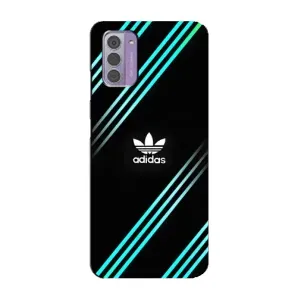 Чохли Адидас для Nokia G42 (AlphaPrint) (Адідас з полосами)