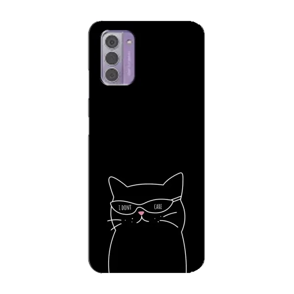 Чохол з принтом «Байдужий кіт» для Nokia G42 Чохол з принтом «Байдужий кіт» для Nokia G42