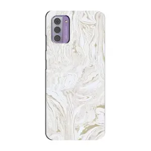 Мраморний чехол на Nokia G42 (VPrint) (Білий мрамор)