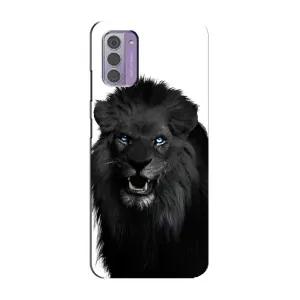 Чохли з картинкою животних Nokia G42 (Чорний ЛЕВ)