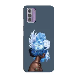 Чехлы (ART) Цветы на Nokia G42 (VPrint) (Квіти на голові)