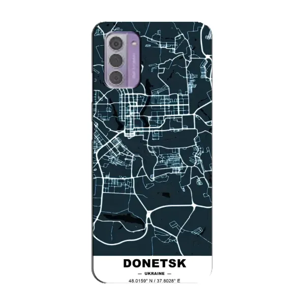 Чохол з принтом «Донецьк» для Nokia G42