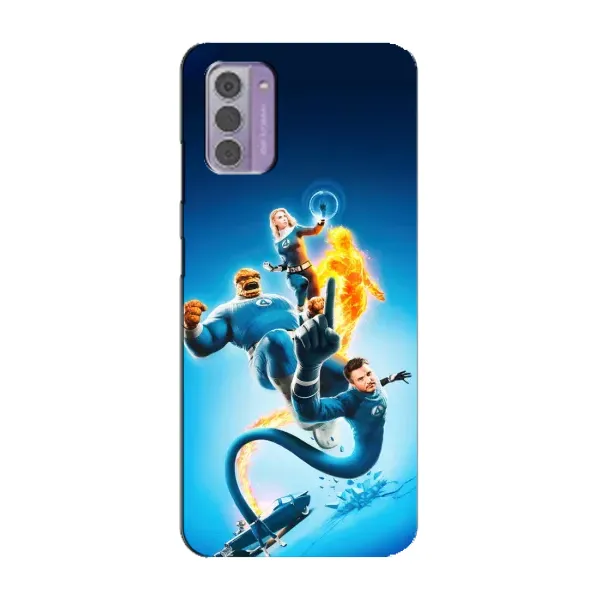 Чехол с принтом «Герои Фантастическая Четверка» для Nokia G42