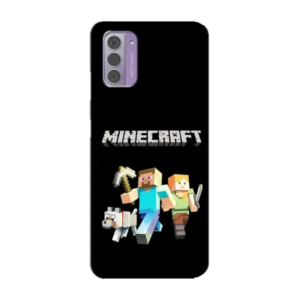 Чехол с принтом «герои Minecraft» для Nokia G42 Чехол с принтом «герои Minecraft» для Nokia G42
