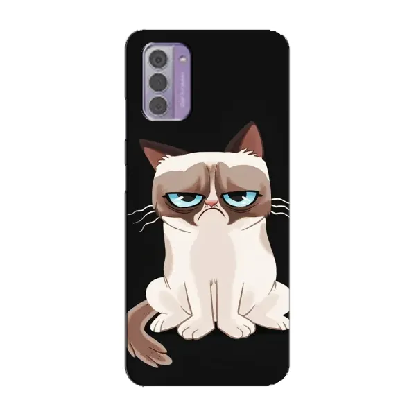 Чохол з принтом «Сумний кіт» для Nokia G42