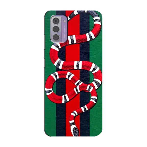 Чехол с принтом «Gucci змия» для Nokia G42