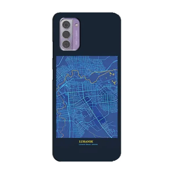 Чохол з принтом «Луганськ» для Nokia G42