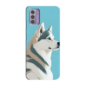 Чохол з Хаскі Nokia G42 - (AlphaPrint) (Хаскі арт)