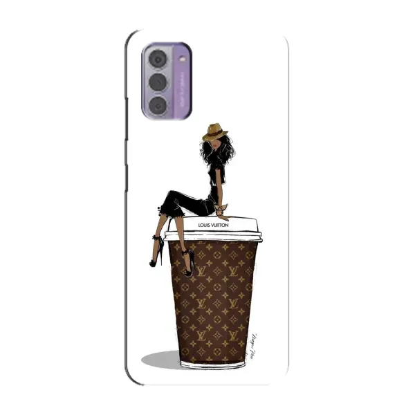 Чохол з принтом «кава LOUIS VUITTON» для Nokia G42 Чохол з принтом «кава LOUIS VUITTON» для Nokia G42