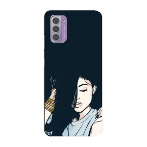 Чохол з друком для Nokia G42 - (Мода) (AlphaPrint) (Гарна дівчина)