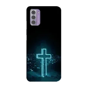Християнські Чохли для Nokia G42 (AlphaPrint) (Хрест і місто)