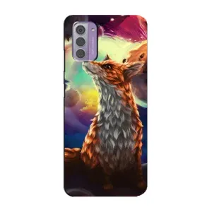 Чохли з картинкою Лисичка для Nokia G42 (VPrint) (Лисичка в космосі)