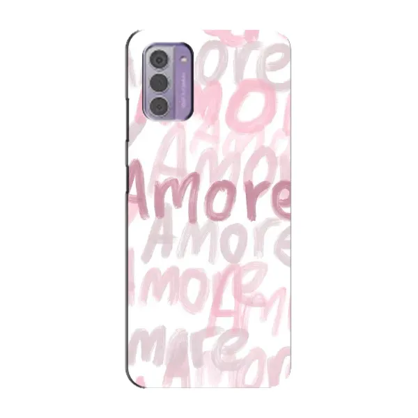 Чохол з принтом «Аморе любов» для Nokia G42