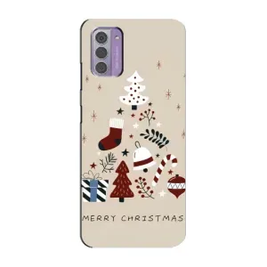 Різдвяні, Святкові Чохли для Нокіа G42 (Merry Christmas)