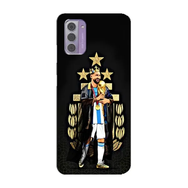 Чехол с принтом «Месси Король» для Nokia G42