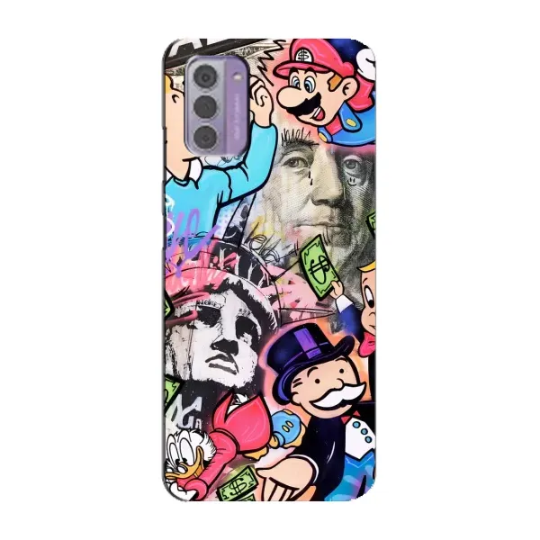 Чохол з принтом «Monopoly man» для Nokia G42