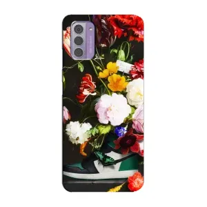 Бренднові Чохли для Nokia G42 - (PREMIUMPrint) (Nike цветы)