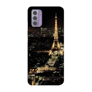 Чохол Ейфелева Вежа Nokia G42 - (AlphaPrint) (Нічний Париж)