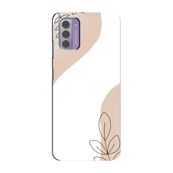Чехол с принтом «Нюдовая веточка абстракция» для Nokia G42
