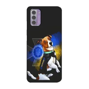 Чохли з картинкою собаки Патрон для Nokia G42 (AlphaPrint) (Патрон собачка)