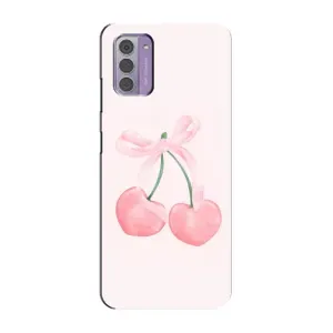 Чохол з розовим принтом для Nokia G42 (Рожеві вишні)