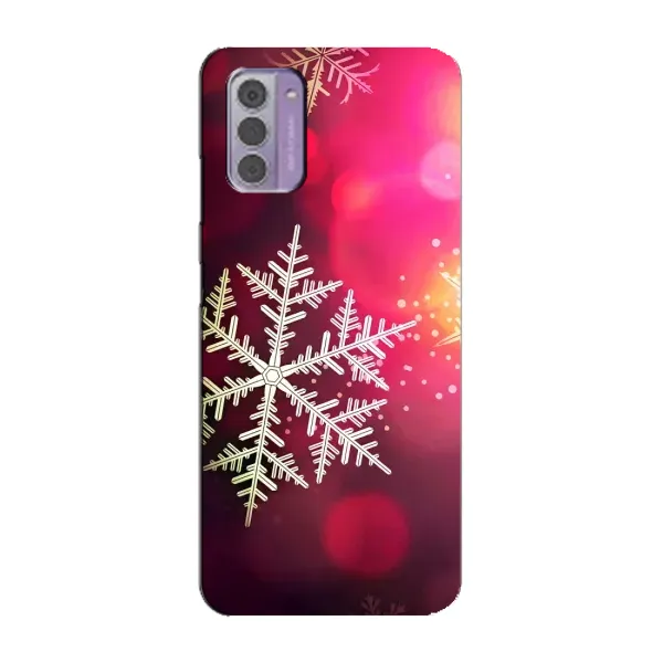 Чохол з принтом «Сніжинка» для Nokia G42