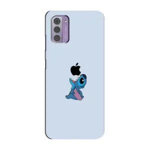 Чохол з принтом Стіч на Nokia G42 (Stitch apple)