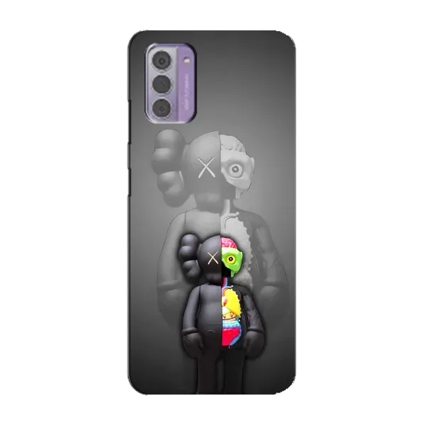 Чохол з принтом «Тіло Bearbrick» для Nokia G42