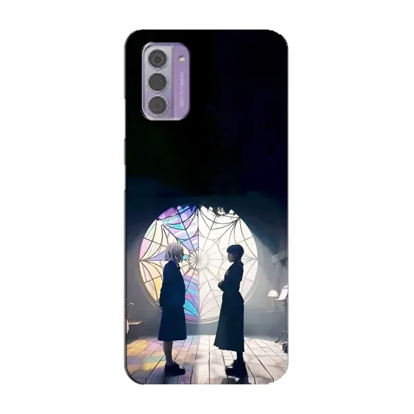 Чехол с принтом «Уэнздей и Инид» для Nokia G42