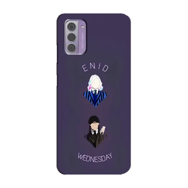 Чехол с принтом «Уэнздей и подруга» для Nokia G42