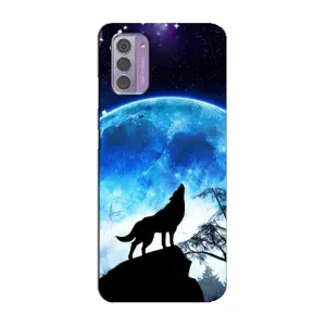 Захисні чохли для Нокіа G42 (AlphaPrint) (ХІТ продаж) ВОВК (Вовк на місяць)