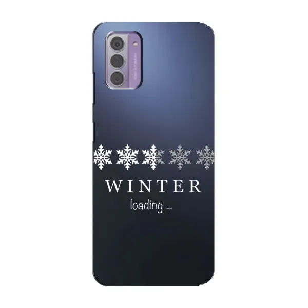 Чехол с принтом «Winter loading» для Nokia G42 Чехол с принтом «Winter loading» для Nokia G42