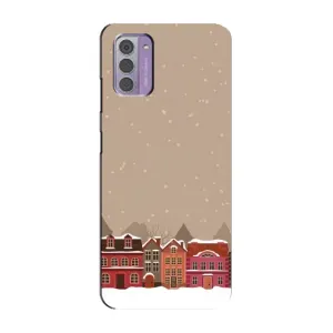 Новорічні, Святкові Чохли для Nokia G42 - 2024 год (Зимове місто)