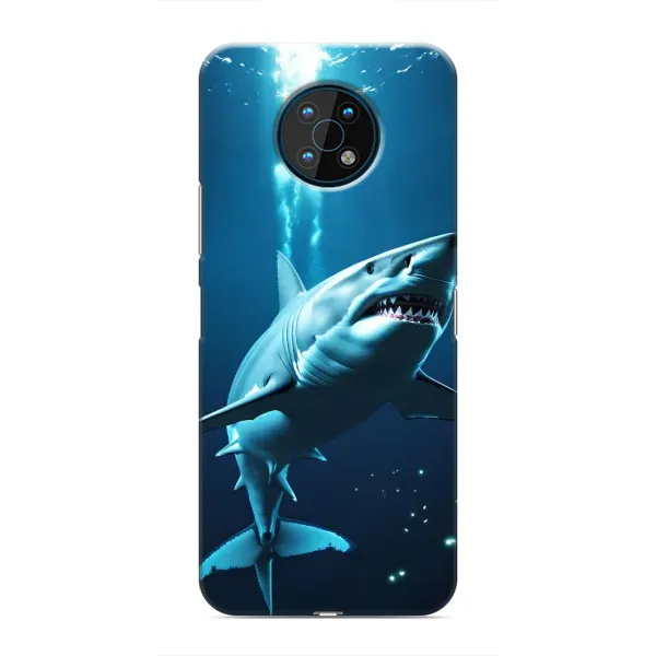 Чехол с принтом «Акула под водой» для Nokia G50 Чехол с принтом «Акула под водой» для Nokia G50