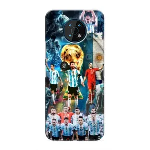 Чохли Мессі для Nokia G50 (AlphaPrint) (Аргентина Мессі)