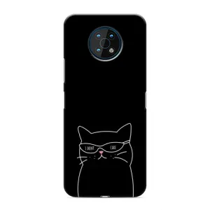 Чохол з малюнком кіт на Nokia G50 (Байдужий кіт)