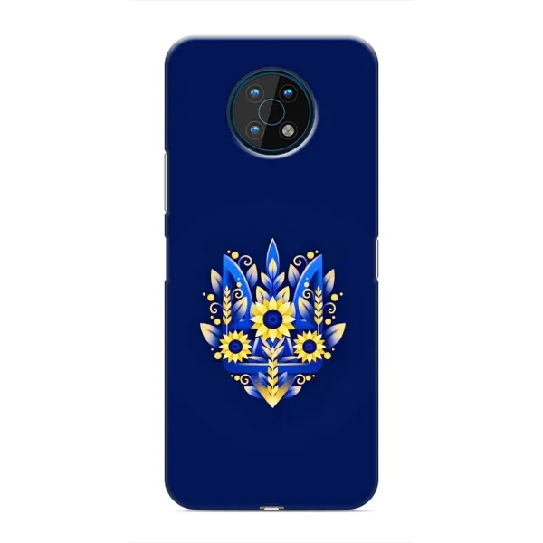 Чехол с принтом «Цветочный Герб» для Nokia G50 Чехол с принтом «Цветочный Герб» для Nokia G50